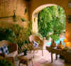 Porche y Patio de la Piscina